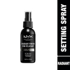 NYX Professional Makeup Long Lasting Makeup Setting Spray Radiant Finish | Grocsy