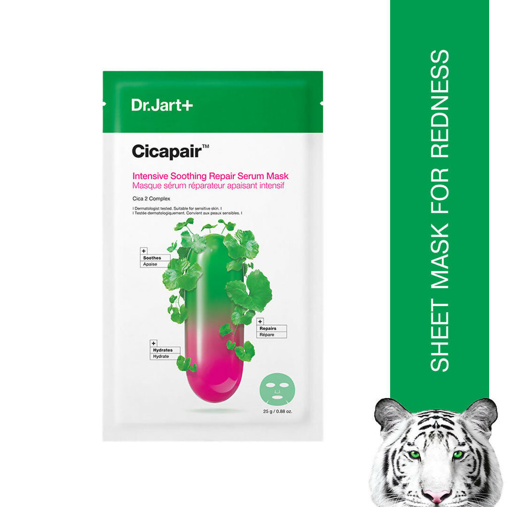 Dr.Jart+ Cicapair Intensive Soothing Repair Serum Mask for Hydration & Suitable for Sensitive Skin | Grocsy