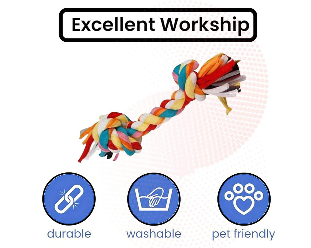 Foodie Puppies Cotton Dog Rope Toy | Grocsy