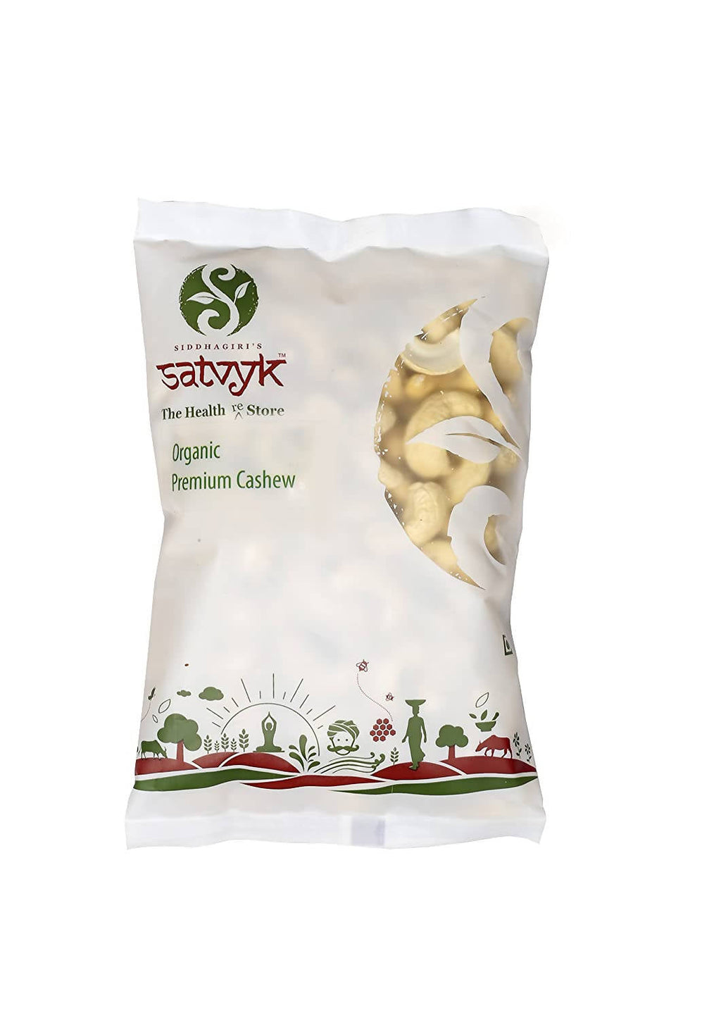 Siddhagiri's Satvyk Organic Premium Cashew | Grocsy