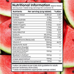 PLIX The Plant Fix Glutathione Skin Tablets With L-Glutathione & Vitamin C - Watermelon | Grocsy