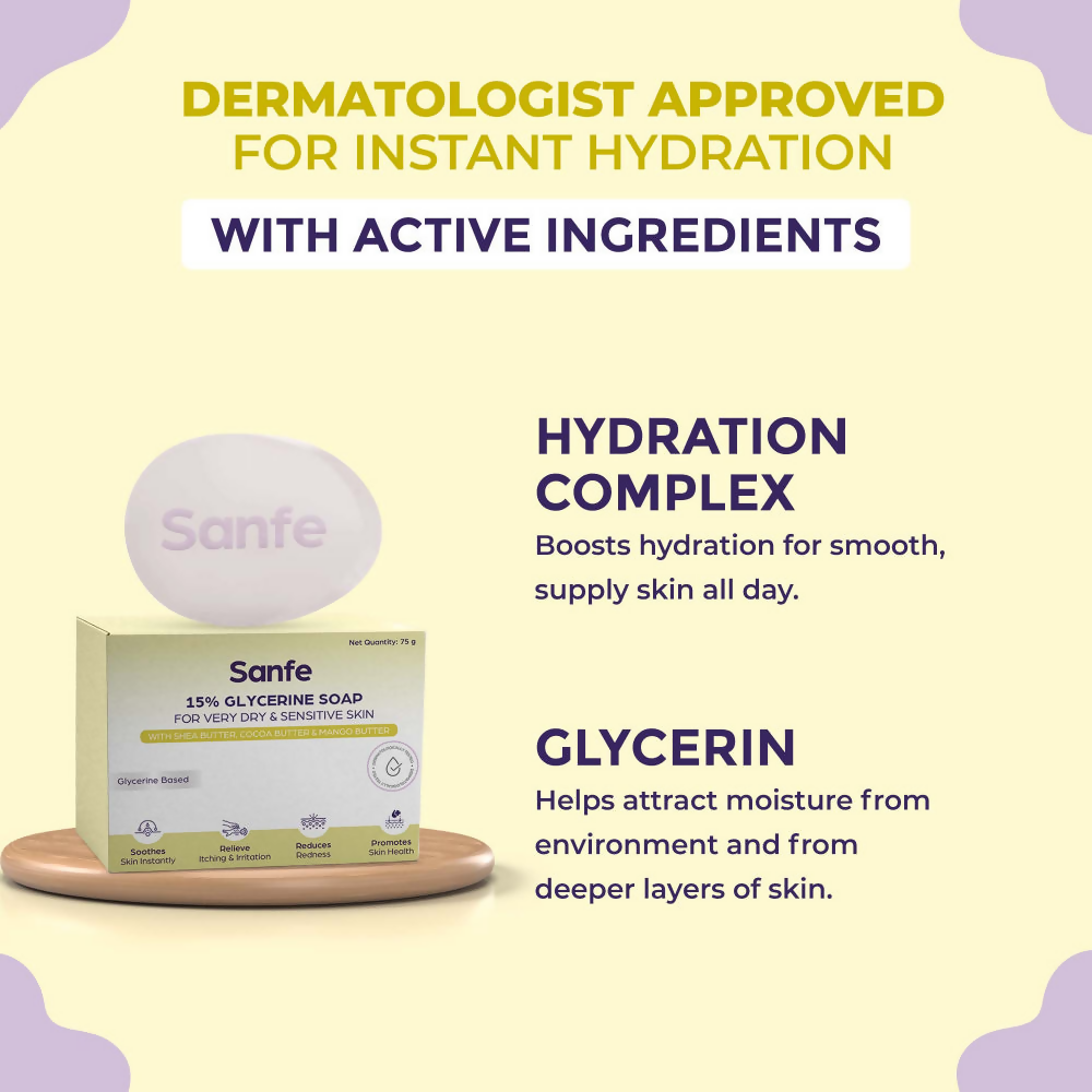 Sanfe Eczema Soap For Very Very Dry Skin | Grocsy