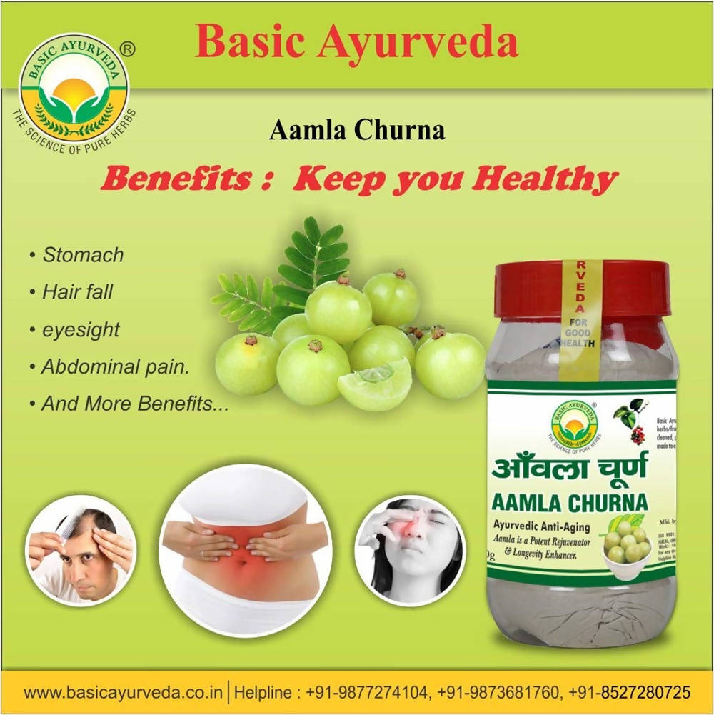 Basic Ayurveda Aamla Churna | Grocsy