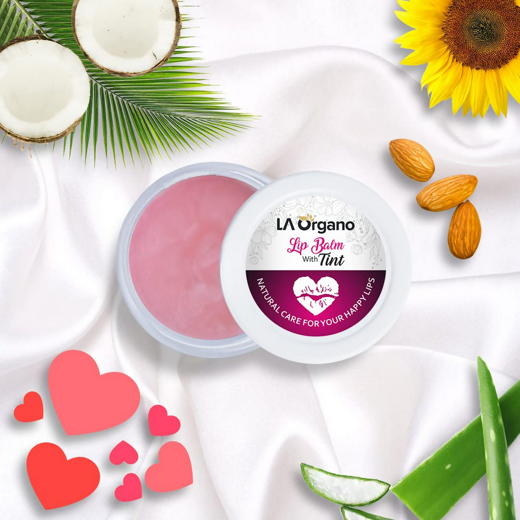 LA Organo Tint Lip Balm For Dry Chapped Lips | Grocsy