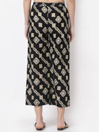 Myshka Multicolor Cotton Printed Palazzo | Grocsy