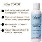 Vigini 1% Redensyl Hair Growth Vitalizer Hair Care Tonic Oil for Men Women | Grocsy