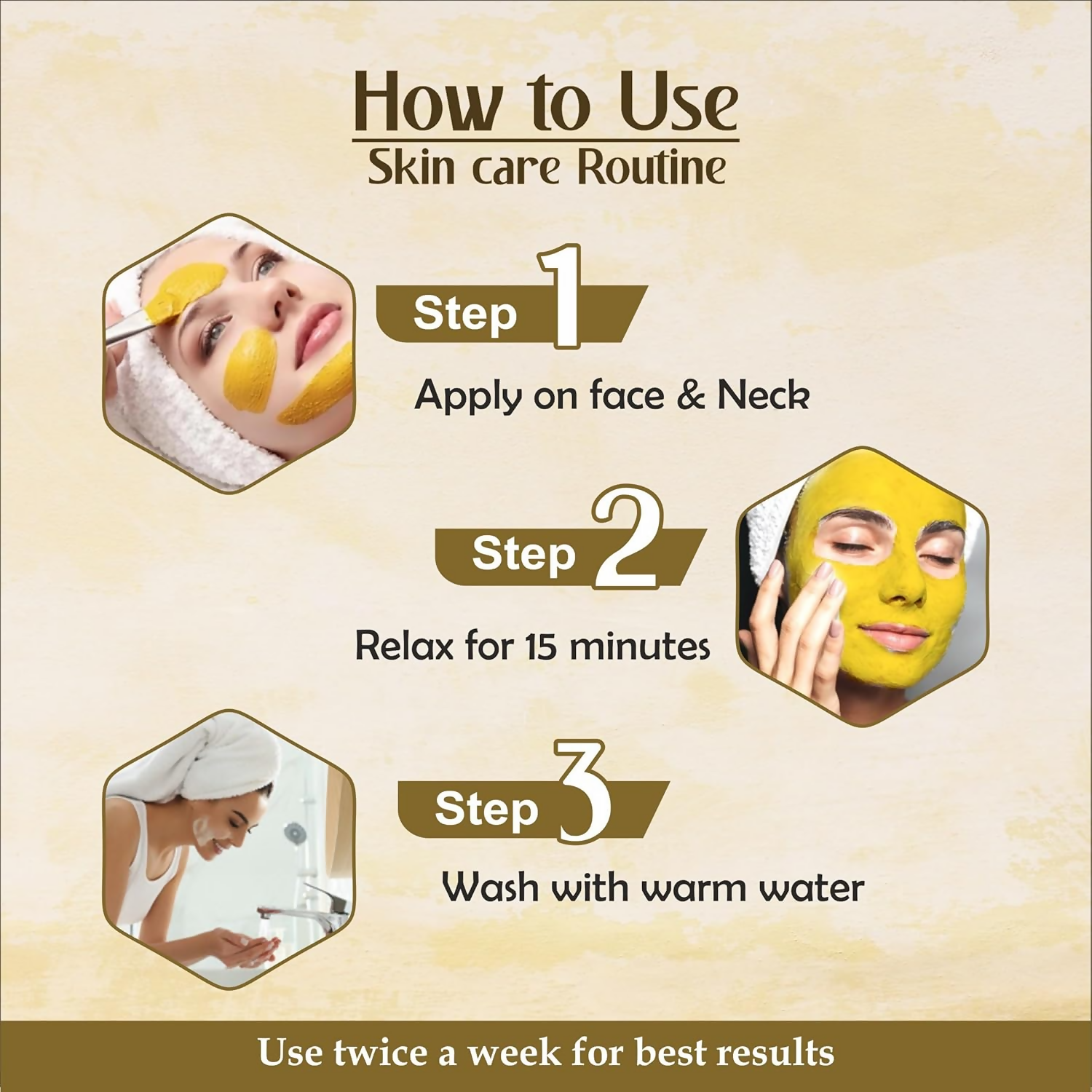 OurHerb Kasturi Haldi Powder Face Pack For Glowing Skin | Grocsy
