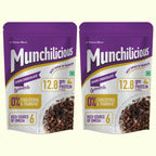 Munchilicious Granola - Dark Chocolate, Healthy & Nutritious Breakfast Cereal with Whole Nuts | Grocsy