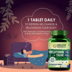 Himalayan Organics Melatonin 10 mg + Tagar 250 mg Tablets - Limited Time Offer - Swadesiicart