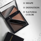 Faces Canada HD Shape Up Brow Kit - Brown | Grocsy