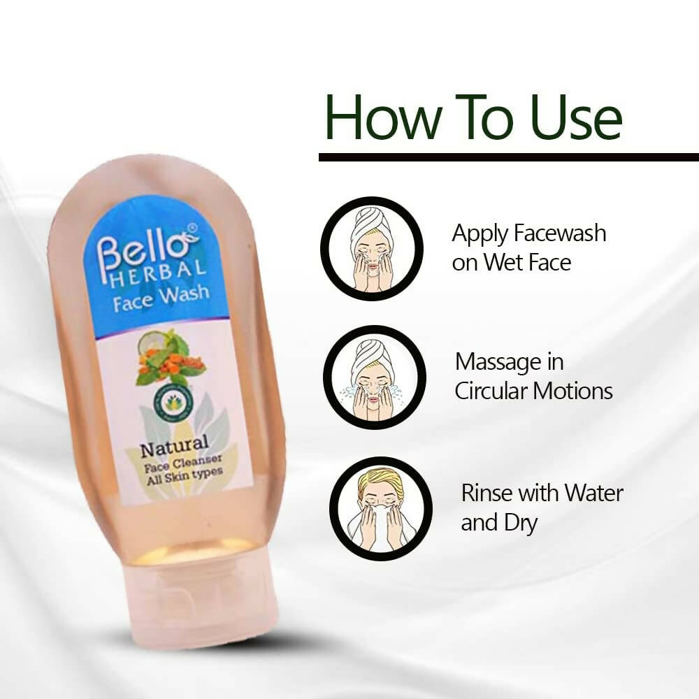 Bello Herbals Herbal Face Wash | Grocsy