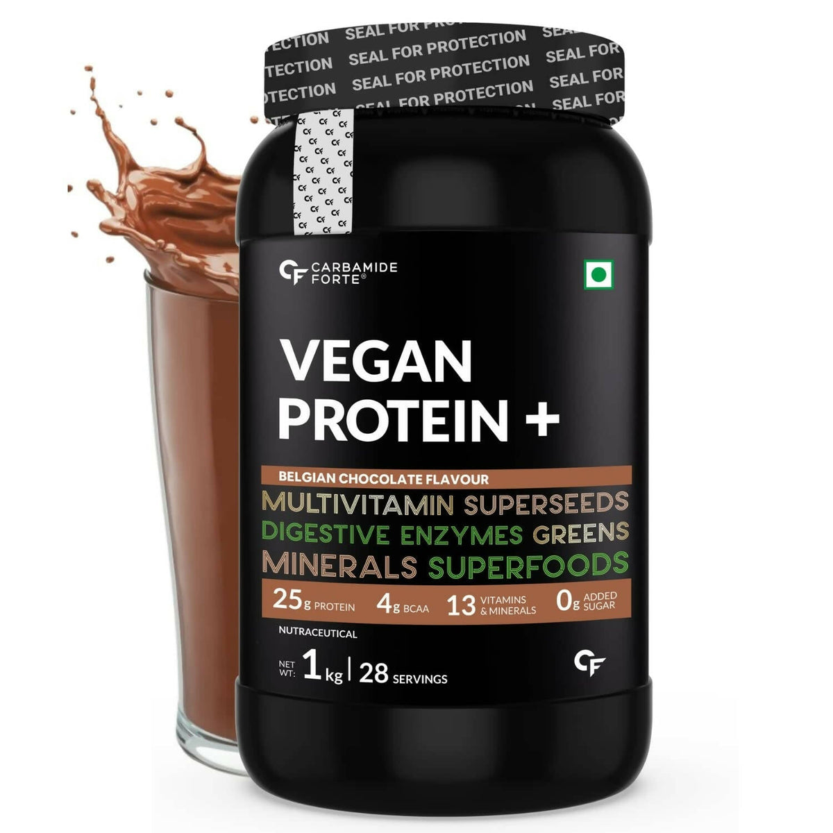 Carbamide Forte Vegan Protein+ Powder | Grocsy