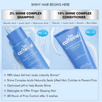 mCaffeine Glass Hair Wash Duo Shampoo & Conditioner | Grocsy