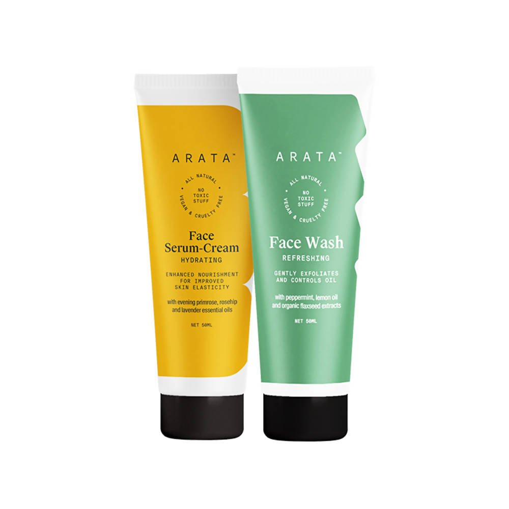 Arata Hydrating Face Duo | Grocsy