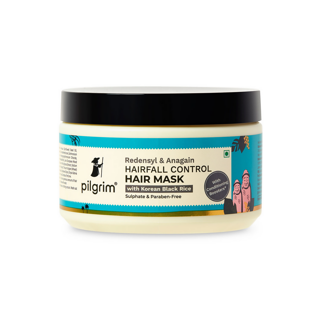 Pilgrim Redensyl & Anagain Hairfall Control Hair Mask | Grocsy