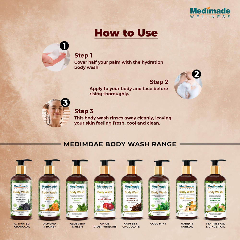 Medimade Wellness Coffee & Chocolate Body Wash | Grocsy