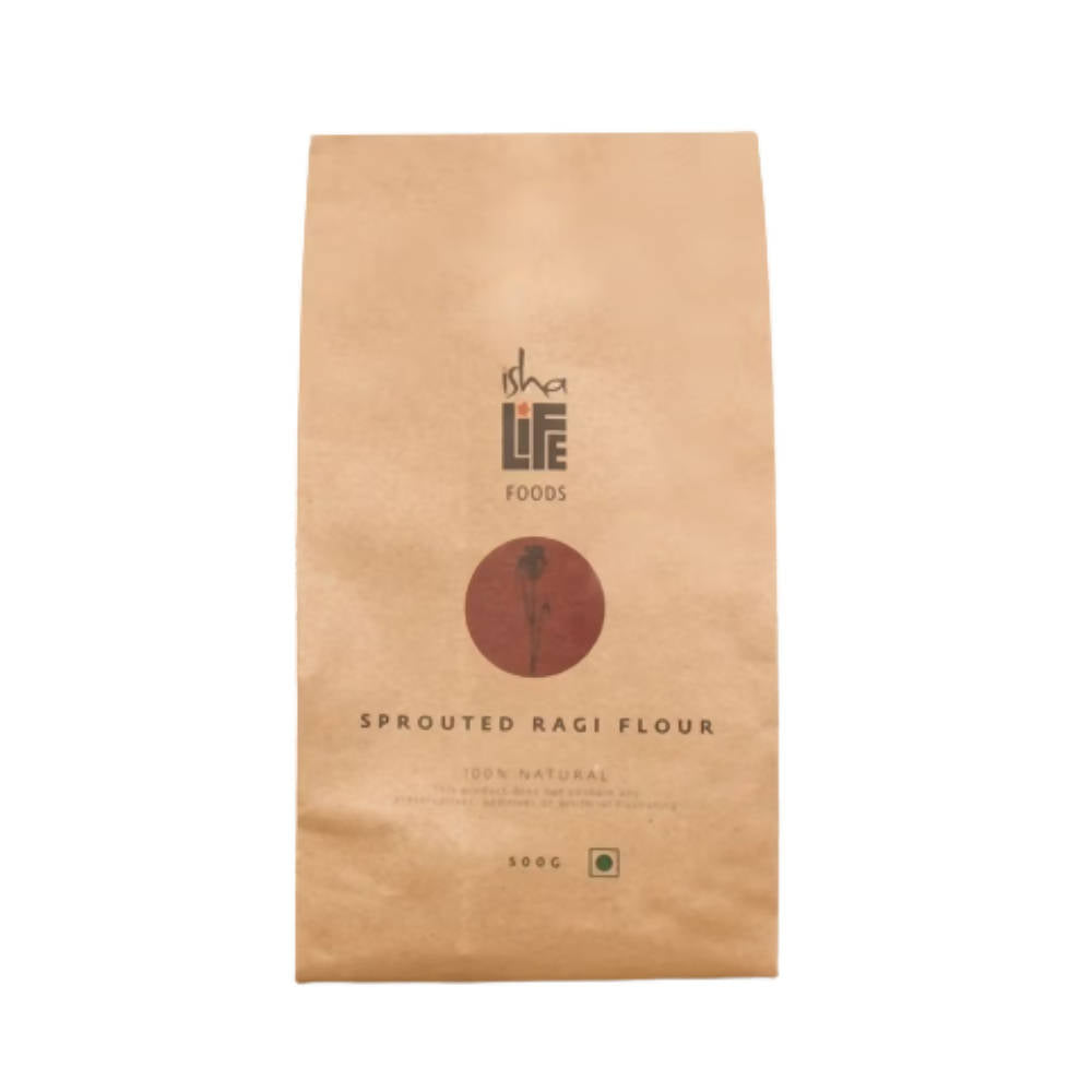 Isha Life Sprouted Ragi Flour (Finger Millet / Nachani) | Grocsy