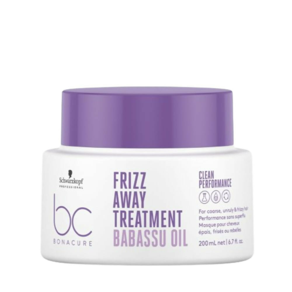 Schwarzkopf Professional Bonacure Frizz Away Treatment with Babassu Oil Hair mask | Grocsy