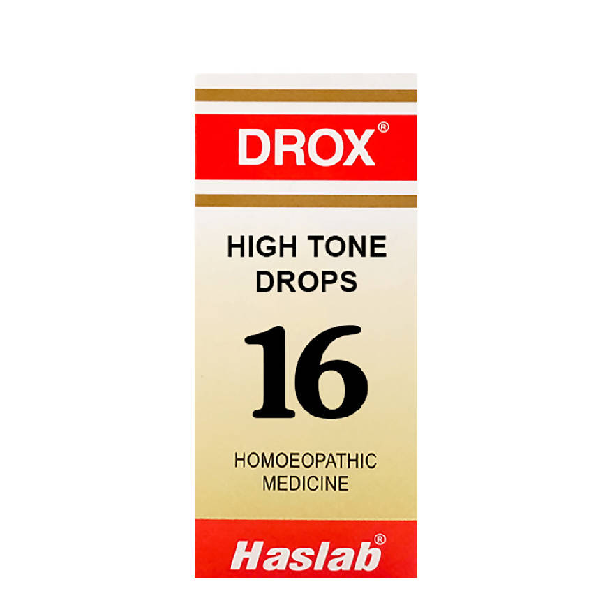 Haslab Homeopathy Drox 16 High Tone Drops | Grocsy