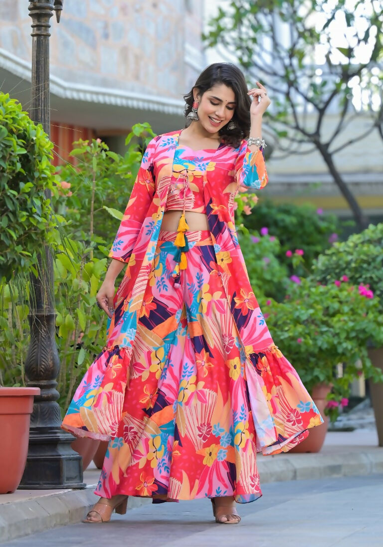 Designer Stylish Multi Ab Cotton Stitched jacket Style - Anbazaar | Grocsy