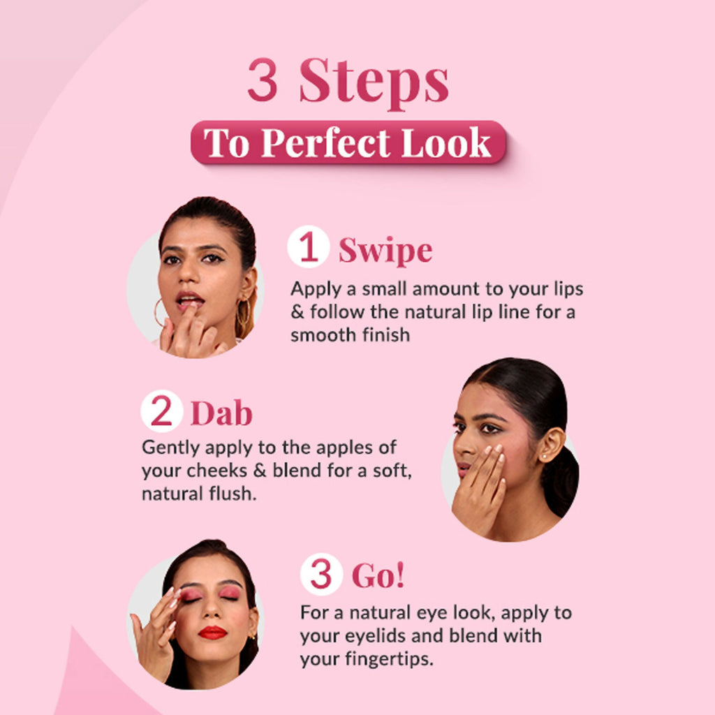 Olivia Tints & Tones For Lip, Cheek & Eye Lip Balm - Caramel Laughter | Grocsy