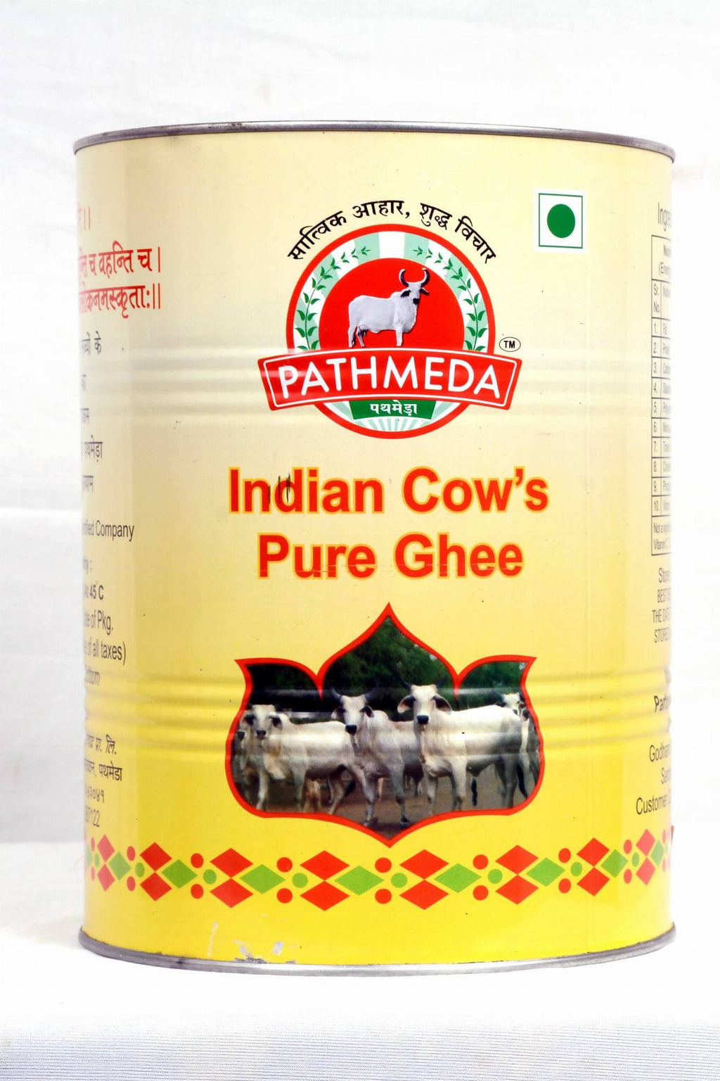 Gavyamart Pathmeda Pure Indian Cow Ghee | Traditionally Churned | Certified Organic Ghee | Grocsy