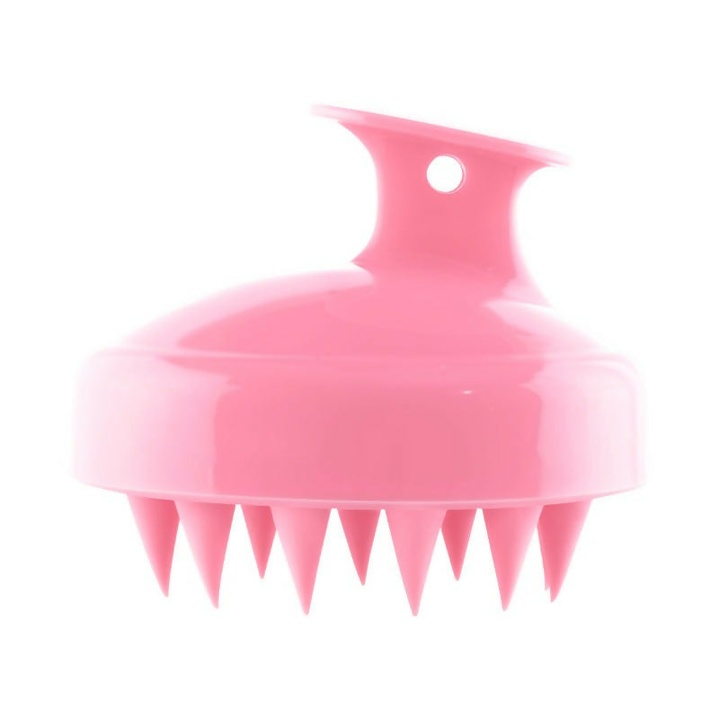 Nykaa Naturals Scalp Massager Brush For Blood Circulation & Natural Hair Growth - Pink | Grocsy