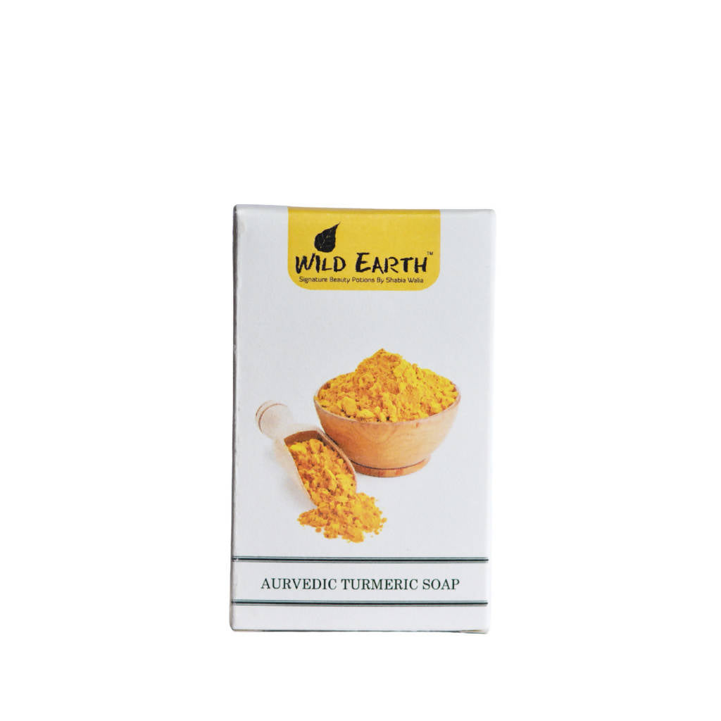 Wild Earth Ayurvedic Turmeric Soap | Grocsy