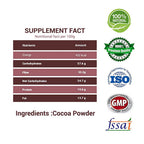 NutroActive Natural Cocoa Powder Unsweetened