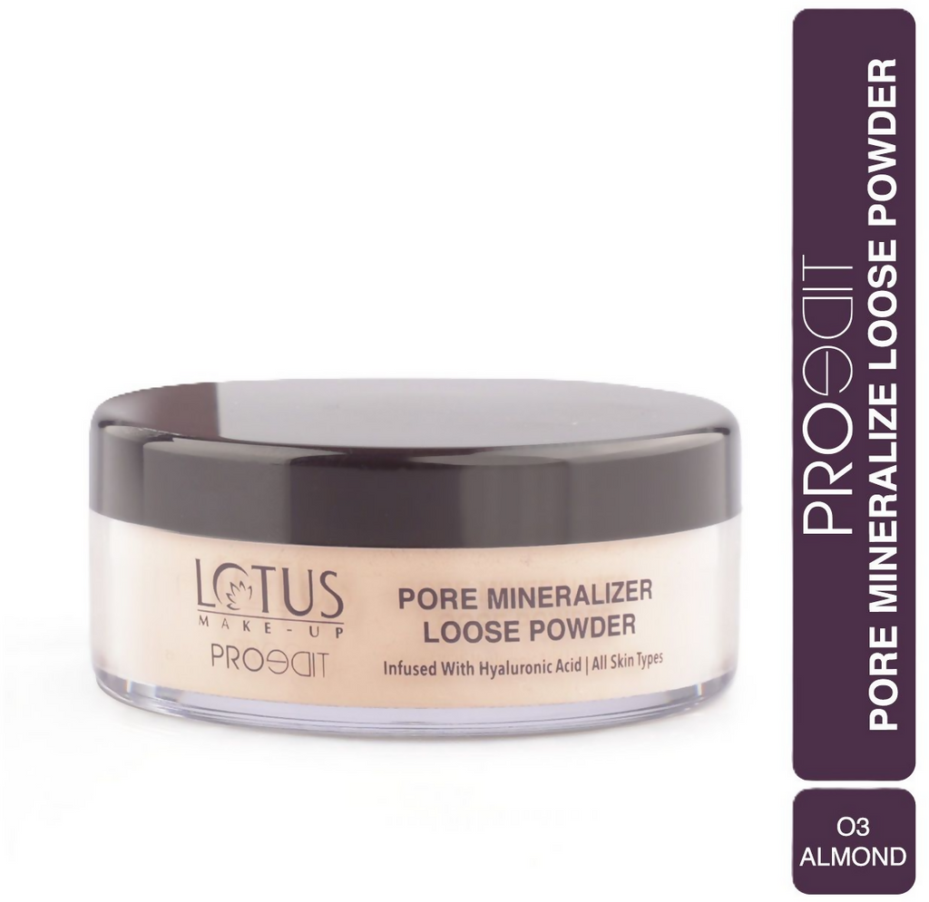 Lotus Make Up Proedit Pore Mineralize Loose Powder - 03 Almond | Grocsy