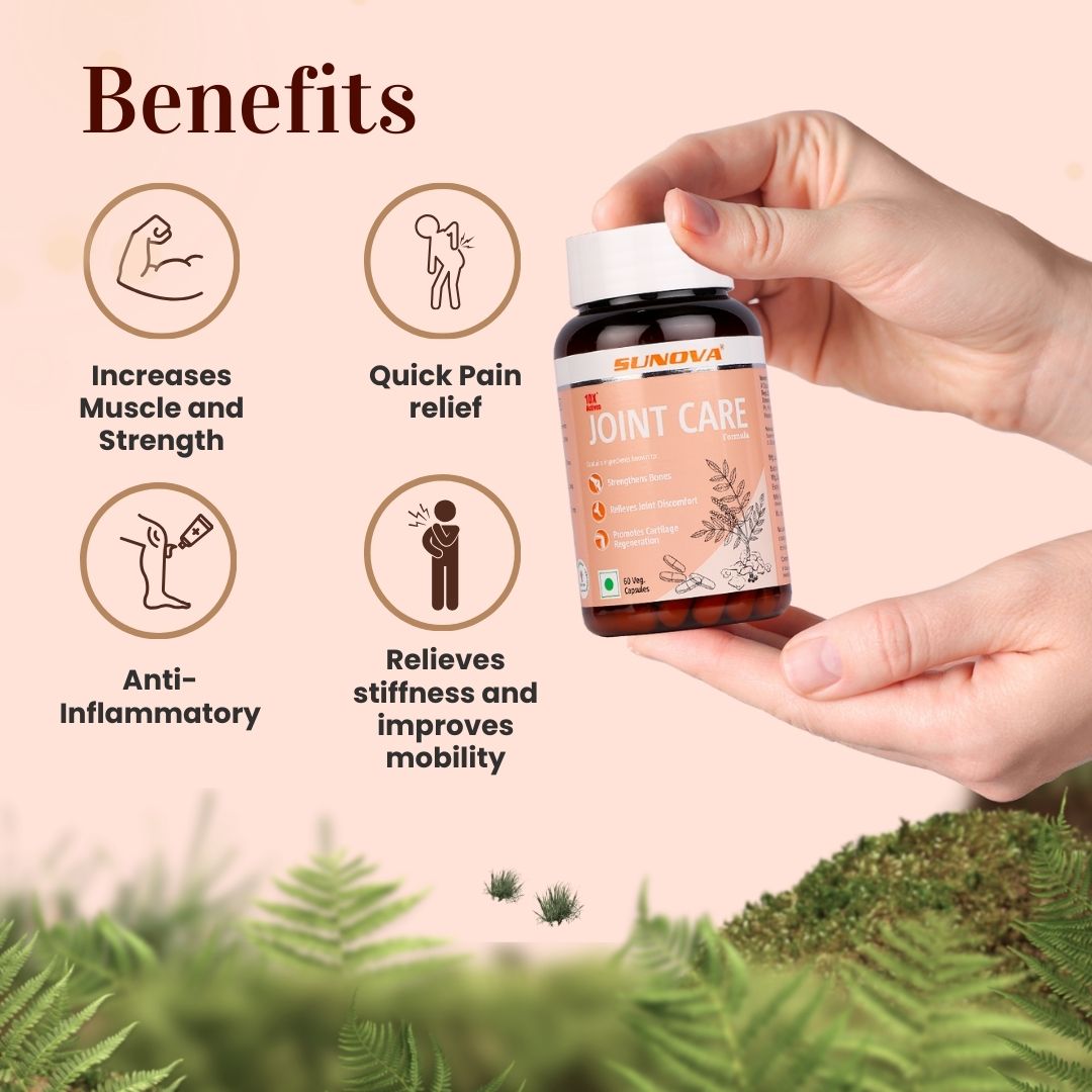 Sunova Joint Care Capsules | Grocsy