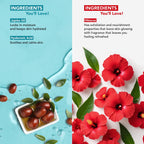 Botanic Hearth Jojoba Hyaluronic Bobywash & Hibiscus Scrub Combo | Grocsy