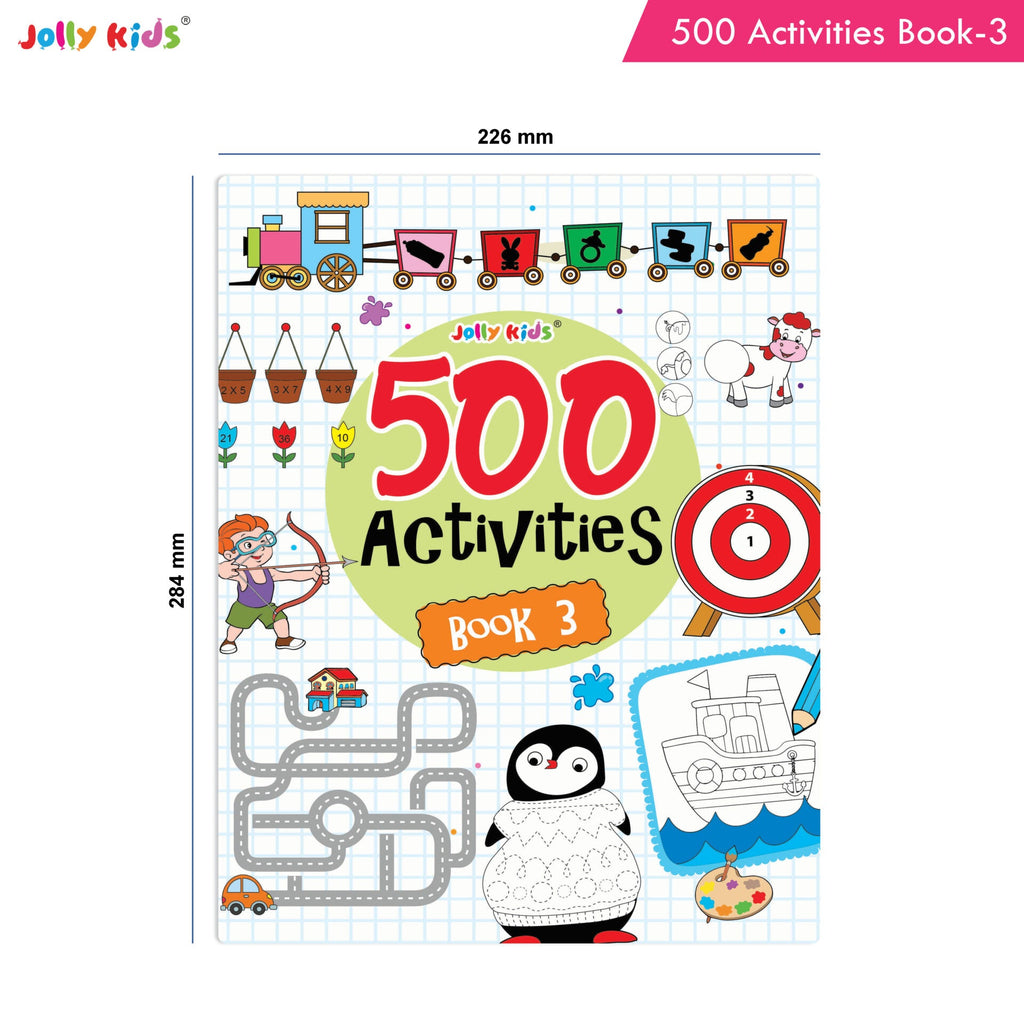 Jolly Kids 500 Activities Book 3 | Grocsy