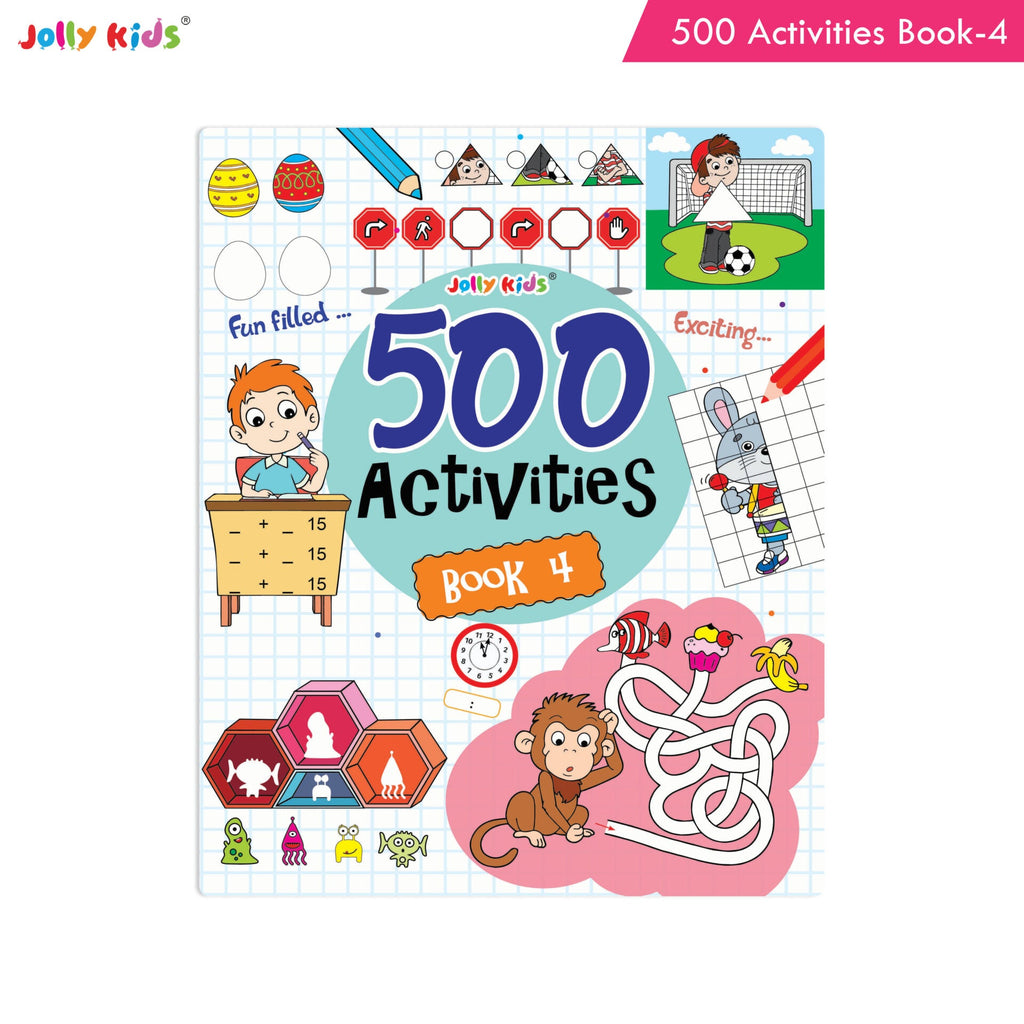 Jolly Kids 500 Activities Book 4 | Grocsy