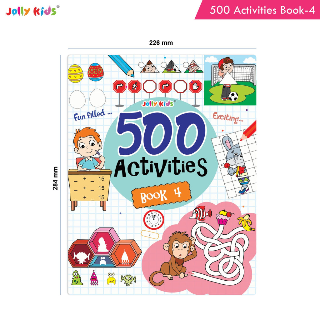 Jolly Kids 500 Activities Book 4 | Grocsy