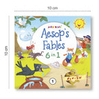 Jolly Kids A Collection of Aesop's Fables 6 in 1 Combo Moral Stories Books for Children| Ages 3-6 Years| Set of 2 | Grocsy