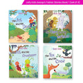 Jolly Kids Aesop’s Fables English Short Stories Book 1 Set of 4 for Little Children| Ages 3 – 6 Years| Moral Stories | Grocsy