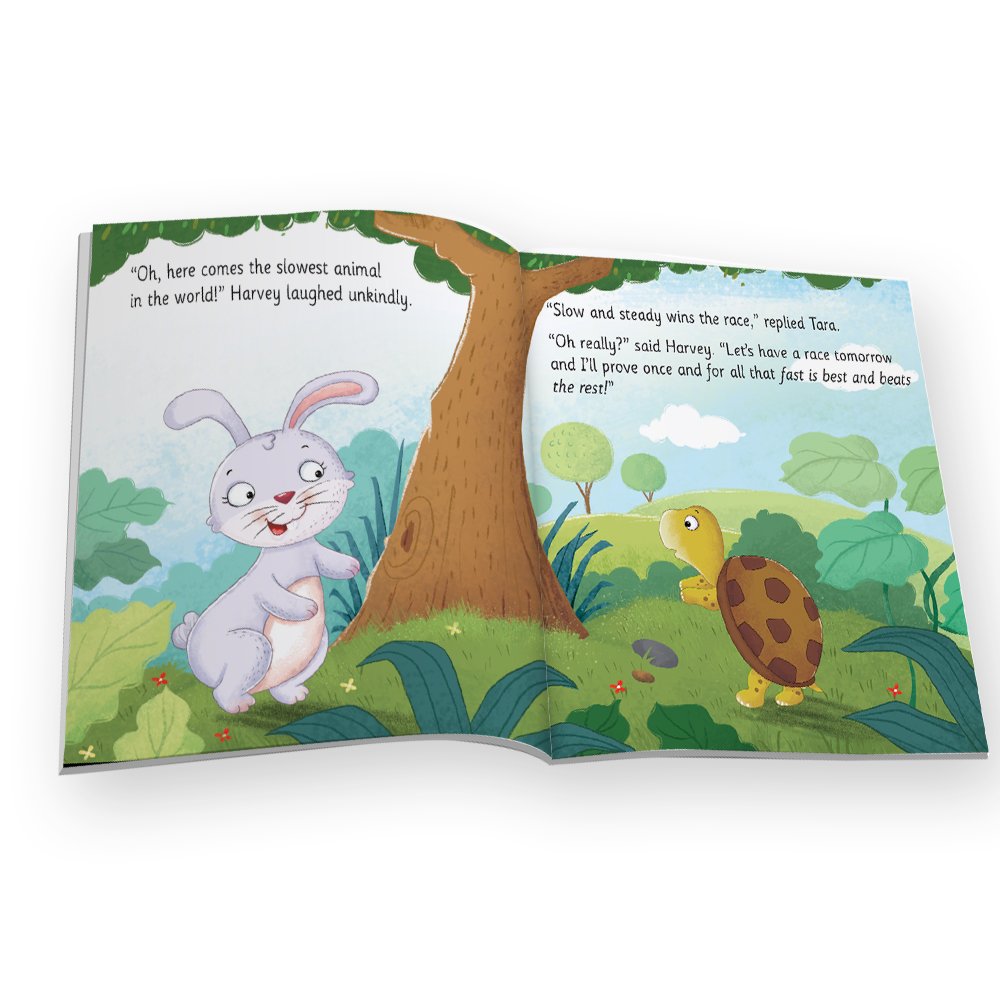 Jolly Kids Aesop’s Fables English Short Stories Book 1 Set of 4 for Little Children| Ages 3 – 6 Years| Moral Stories | Grocsy