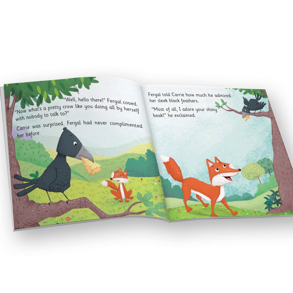 Jolly Kids Aesop’s Fables English Short Stories Book 1 Set of 4 for Little Children| Ages 3 – 6 Years| Moral Stories | Grocsy