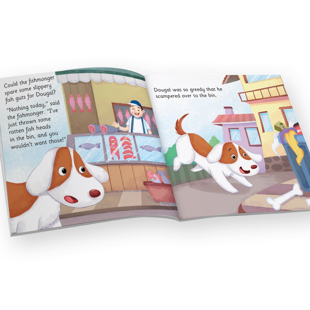 Jolly Kids Aesop’s Fables English Short Stories Book 2 Set of 4 for Little Children| Ages 3 – 6 Years| Moral Stories | Grocsy