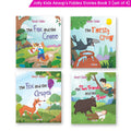 Jolly Kids Aesop’s Fables English Short Stories Book 3 Set of 4 for Little Children| Ages 3 – 6 Years| Moral Stories | Grocsy