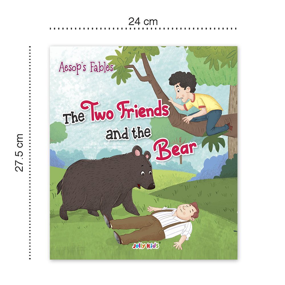 Jolly Kids Aesop’s Fables English Short Stories Book 3 Set of 4 for Little Children| Ages 3 – 6 Years| Moral Stories | Grocsy