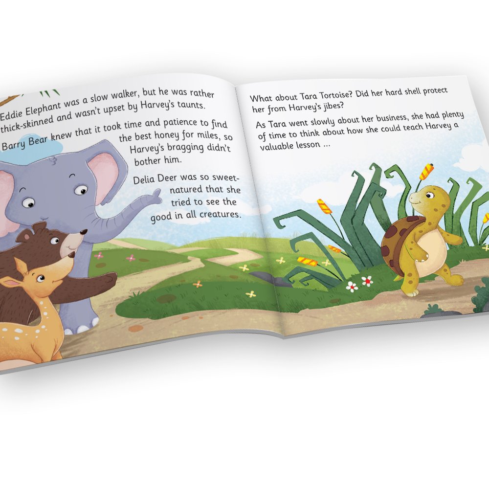 Jolly Kids Aesop's Fables Stories Books B Set of 6| Bedtime Moral Stories For Kids Ages 3-6 Years | Grocsy