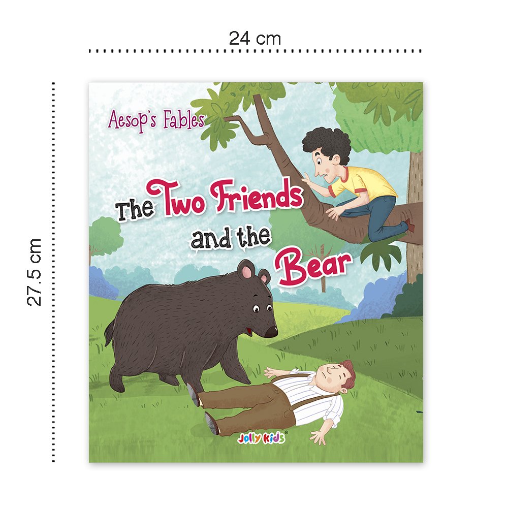 Jolly Kids Aesop's Fables Stories Books Set of 12 for Kids Ages 3-6 Years| Bedtime Moral Stories | Grocsy
