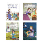 Jolly Kids Beautifully Illustrated Fairy Tales 4 in 1 Books E Set of 2| Ultimate Collection of Bedtime Megical Stories For Children Ages 3-8 Years | Grocsy