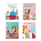 Jolly Kids Beautifully Illustrated Fairy Tales 4 in 1 Books F Set of 2| Ultimate Collection of Bedtime Megical Stories For Children Ages 3-8 Years | Grocsy
