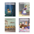 Jolly Kids Beautifully Illustrated Fairy Tales Books B Set of 4 For Kids Ages 3-8 Years| Magical Gift Stories Book | Grocsy