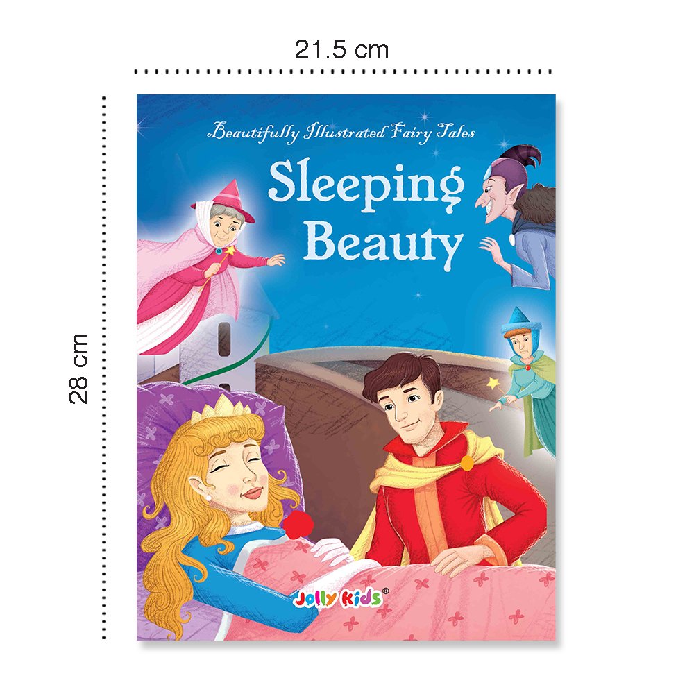 Jolly Kids Beautifully Illustrated Fairy Tales Books D Set of 4 Combo Storytelling Books For Kids Ages 3-8 Years | Grocsy