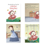 Jolly Kids Beautifully Illustrated Fairy Tales Books D Set of 4 Combo Storytelling Books For Kids Ages 3-8 Years | Grocsy