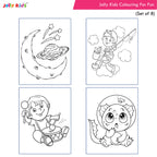 Jolly Kids Colouring for Fun Books For Kids Set of 8| Each Book 64 Images| Colouring & Painting Books| Ages 3 - 8 Year | Grocsy